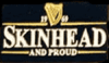 Skinhead And Proud (Pin)