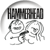Hammerhead - Strichmännchen (Button)