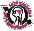 Love Hardcore Hate Homophobia (Pin)