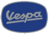 Vespa Logo navy (Pin)