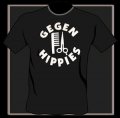T - Shirt "Gegen Hippies"