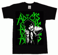 Adicts/ Grüne Schrift T-Shirt