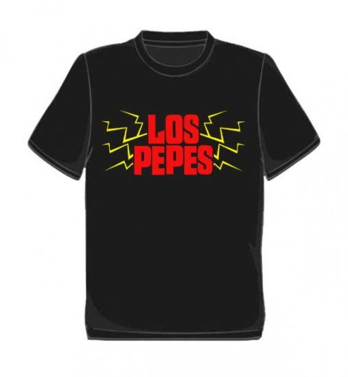 Los Pepes/ All Over Now T-Shirt - Click Image to Close