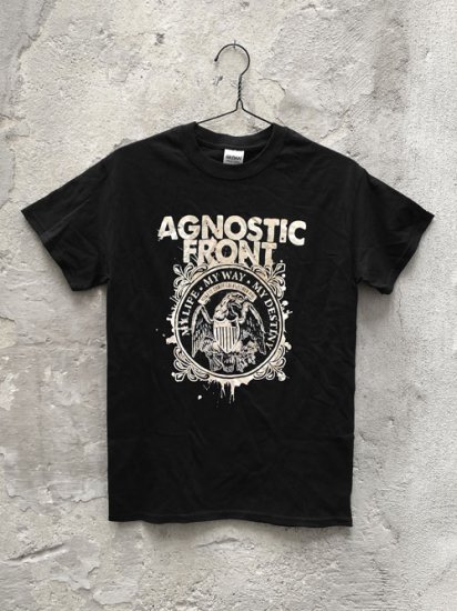 Agnostic Front/ My Life T-Shirt - Click Image to Close