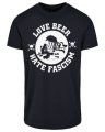 Love Beer Hate Fascism T-Shirt