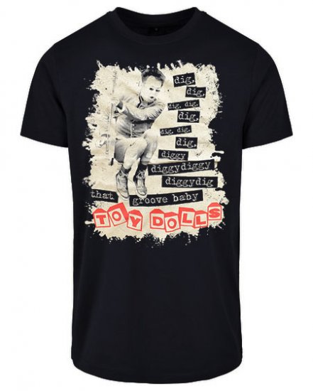 Toy Dolls/ Dig That Groove Baby T-Shirt - Click Image to Close