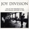 Joy Division ‎– Live At The Paradiso Club Amsterdam LP