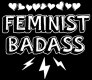 Feminist - Badass (Druck)