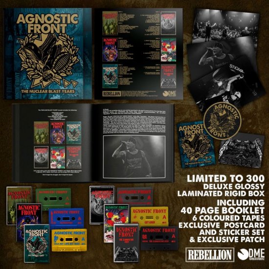 Agnostic Front - The Nuclear Blast Years 6x TAPE BOX - Click Image to Close