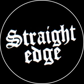 Straight Edge - zum Schließen ins Bild klicken