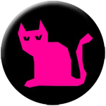 Katze pink - zum Schließen ins Bild klicken