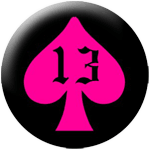 13 Spade pink - Click Image to Close