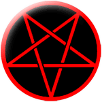 Pentagramm rot - Click Image to Close
