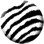 Zebra gefranst - Click Image to Close