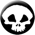 Skull weiß - zum Schließen ins Bild klicken