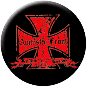 Agnostic Front - NYC Hardcore (Button) - Click Image to Close
