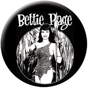 Bettie Page (Button) - zum Schließen ins Bild klicken