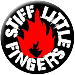 Stiff Little Fingers (Button) - Click Image to Close