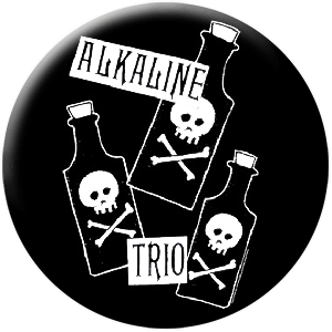 Alkaline Trio - 3 Bottles (Button) - Click Image to Close