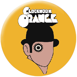Clockwork Orange - Head (Button) - zum Schließen ins Bild klicken
