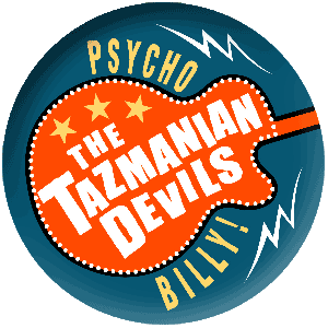 Tazmanian Devils, The - Gitarre (Button) - Click Image to Close