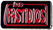 Los Fastidios - Classic rot (Pin) - zum Schließen ins Bild klicken