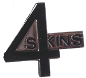4Skins - schwarz (Pin) - zum Schließen ins Bild klicken