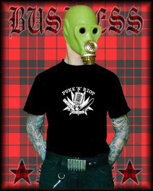 T - Shirt "Punk N Riot" - Click Image to Close