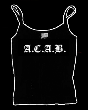 Trägershirt "A. C. A. B." - zum Schließen ins Bild klicken
