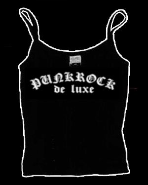 Trägershirt "Punkrock De Luxe" - zum Schließen ins Bild klicken