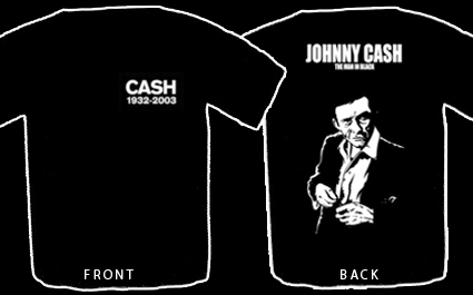 Cash, Johnny T-Shirt - Click Image to Close