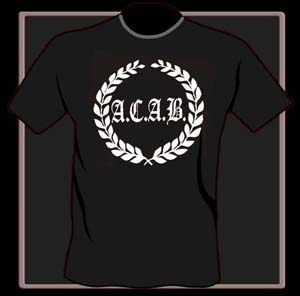 T - Shirt Contra "ACAB" - Click Image to Close