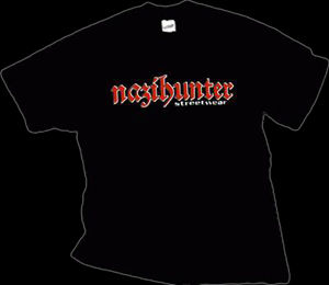 T - Shirt "Nazihunter" - zum Schließen ins Bild klicken