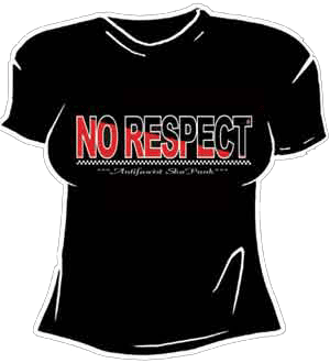 No Respect/ Antifascist Ska Punk Girly - Click Image to Close