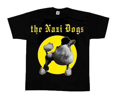 Nazi Dogs, The/ Pudel schwarz T-Shirt - zum Schließen ins Bild klicken