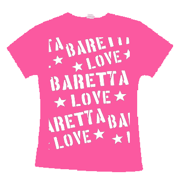 Baretta Love/ Logo Girly pink - Click Image to Close