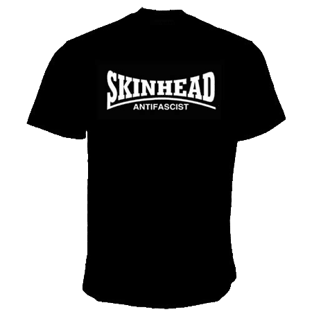 Skinhead/ Antifascist T-Shirt - Click Image to Close