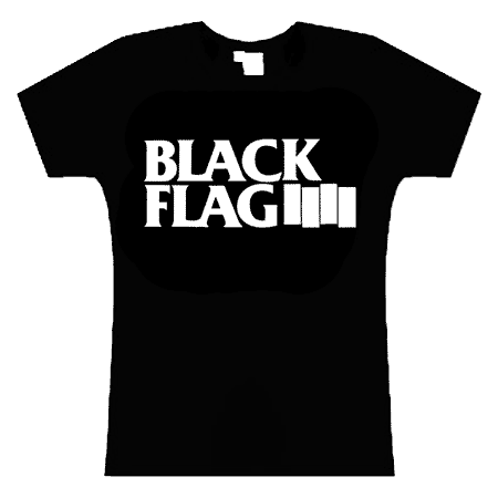 Black Flag/ Logo Girly - zum Schließen ins Bild klicken