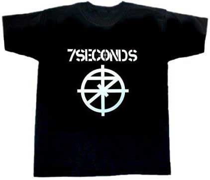 7 Seconds/ 7 Seconds T-Shirt - Click Image to Close
