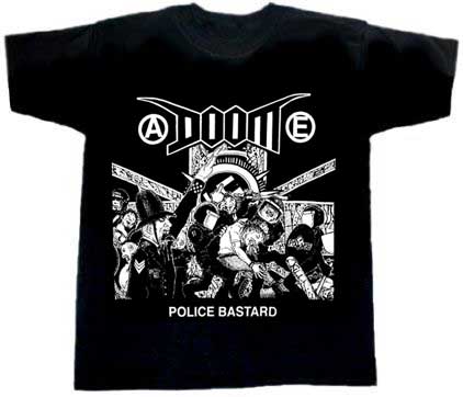 Doom/ Police Bastard T-Shirt - zum Schließen ins Bild klicken