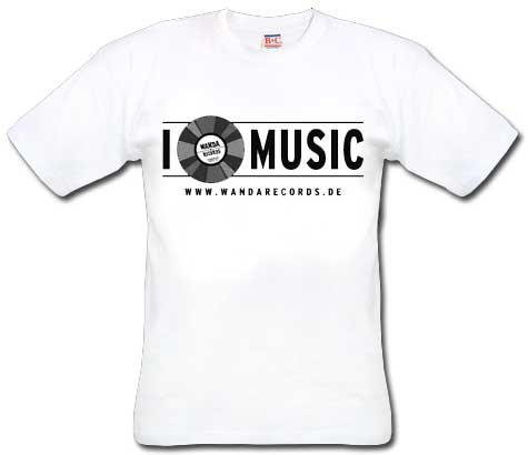Wanda Records/ Music T-Shirt - Click Image to Close