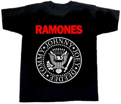 Ramones/ Logo (red) T-Shirt - Click Image to Close