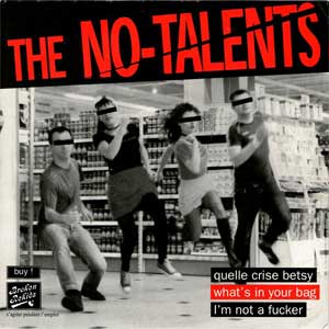 No Talents, The - I´m Not A Fucker EP - Click Image to Close