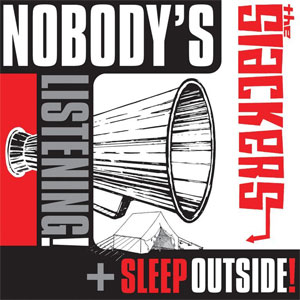 Slackers, The ‎– Nobody's Listening/ Sleep Outside 12" - Click Image to Close