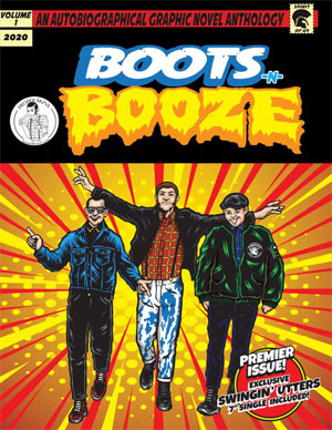 Boots N Booze - Comic With Swingin' Utters EP - zum Schließen ins Bild klicken