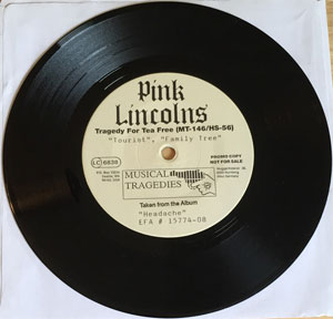 Pink Lincolns ‎– Tourist EP - zum Schließen ins Bild klicken