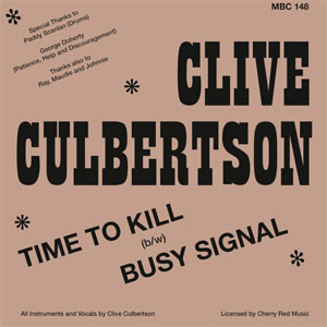 Clive Culbertson – Time To Kill / Busy Signal col EP - Click Image to Close