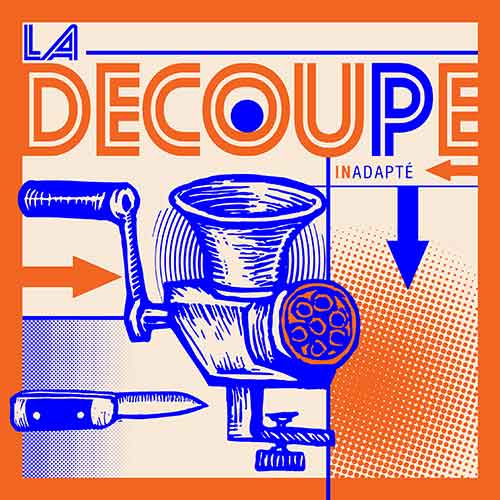 La Decoupe - Inadapté EP (orange) - zum Schließen ins Bild klicken