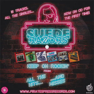 Suede Razors – Keep On Rockin' Flexi - zum Schließen ins Bild klicken