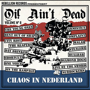 V/A - Oi! Ain't Dead Vol. 8 - Chaos In Nederland LP - zum Schließen ins Bild klicken